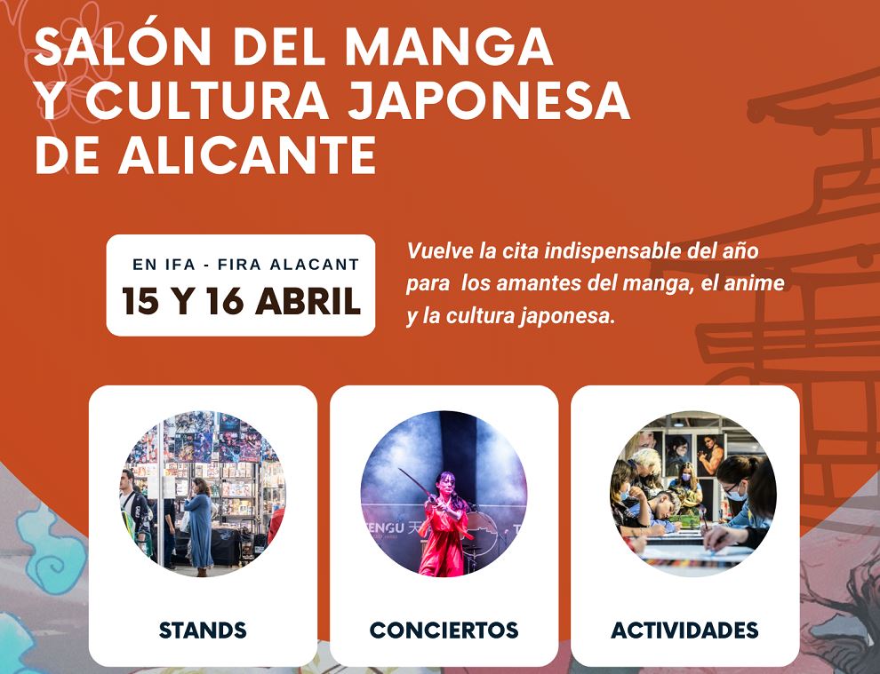 salón del manga y cultura japonesa de Alicante 2023