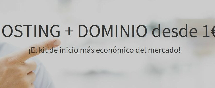 Introducción al alojamiento web por un euro