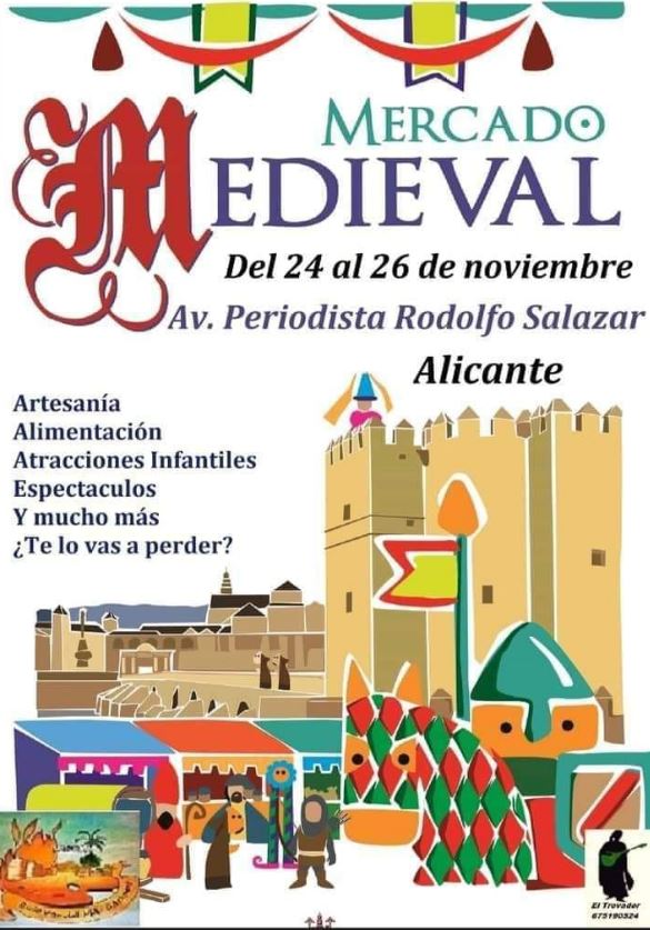 Mercado medieval Alicante 2023