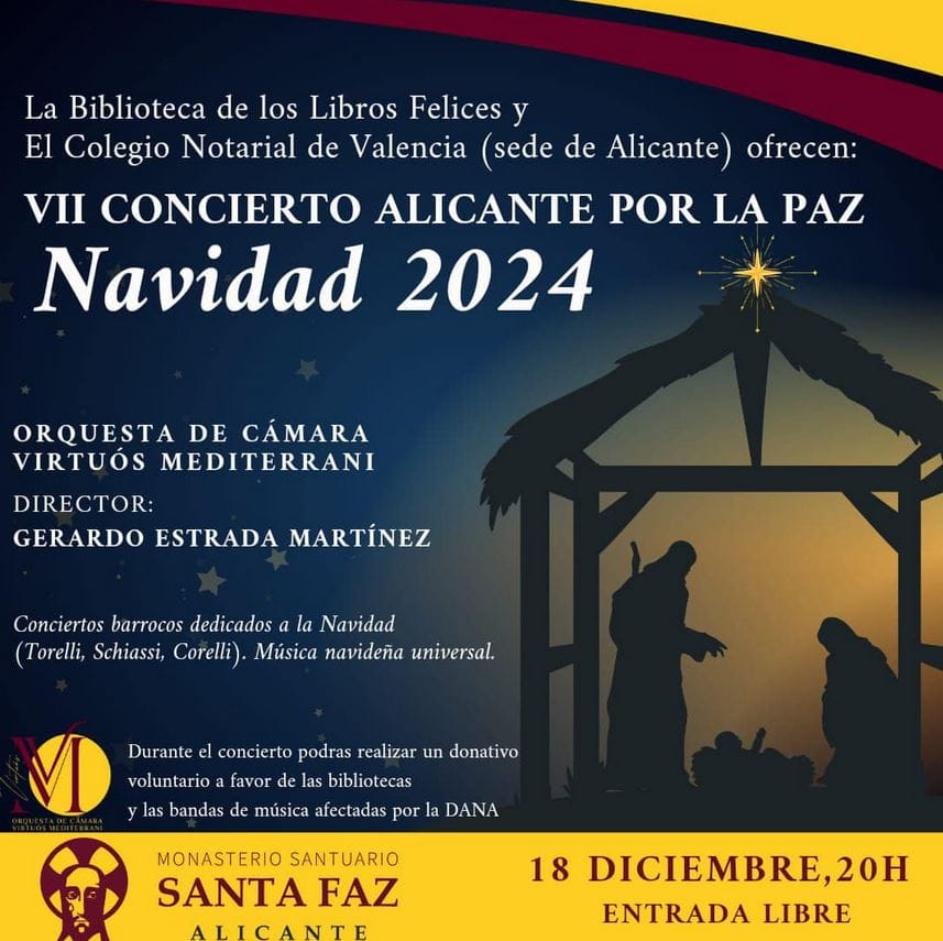 concierto Alicante por la paz