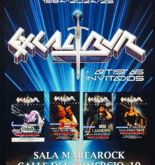 Gira 40 Aniversario Excalibur